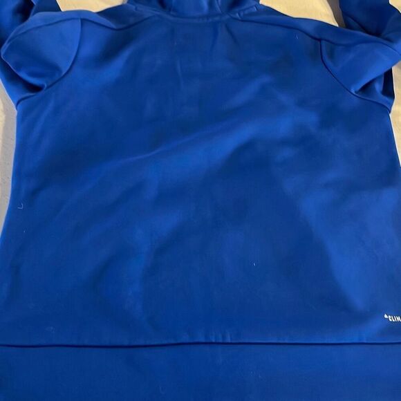 Adidas Climawarm Kansas Jayhawks Hoodie Cotton/Poly Mens L - Picture 6 of 9